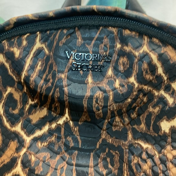 Victorias Secret Leopard Backpack with chain detail main image 7